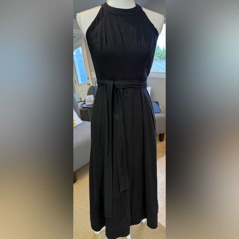 Anthropologie Black Summer Dress